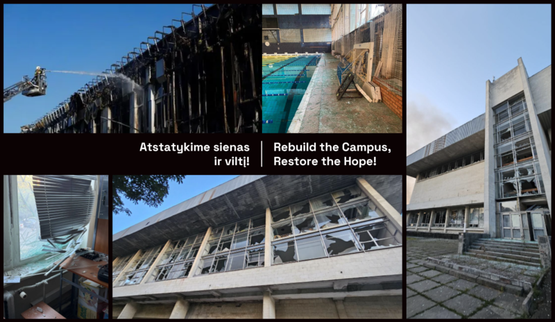 Atstatykime sienas ir viltį!